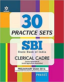 Arihant 30 Practice Sets SBI Clerical Cadre Preliminary Exam Phase I